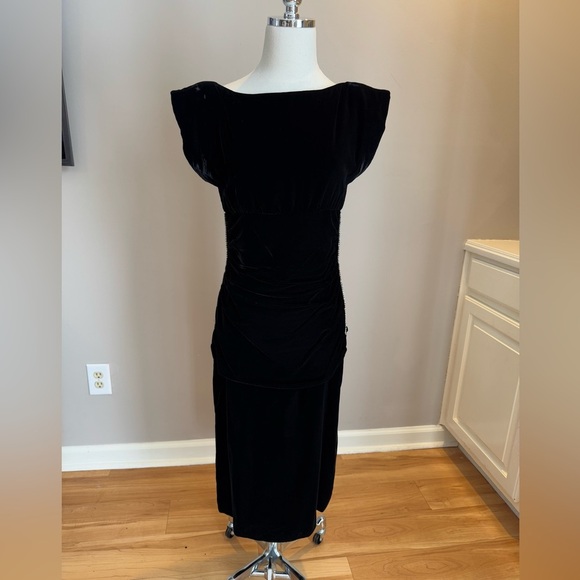 Oscar de la Renta Vintage Midi Length Dress - Picture 1 of 9